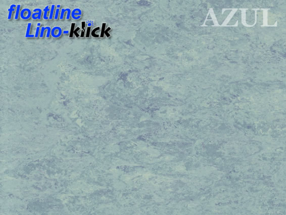 Floatline Linoleum Lino Klick Azul Naturboden