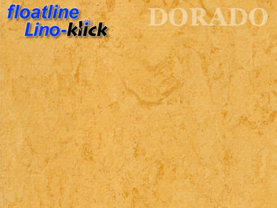 Floatline Linoleum Lino Klick Dorado Naturboden